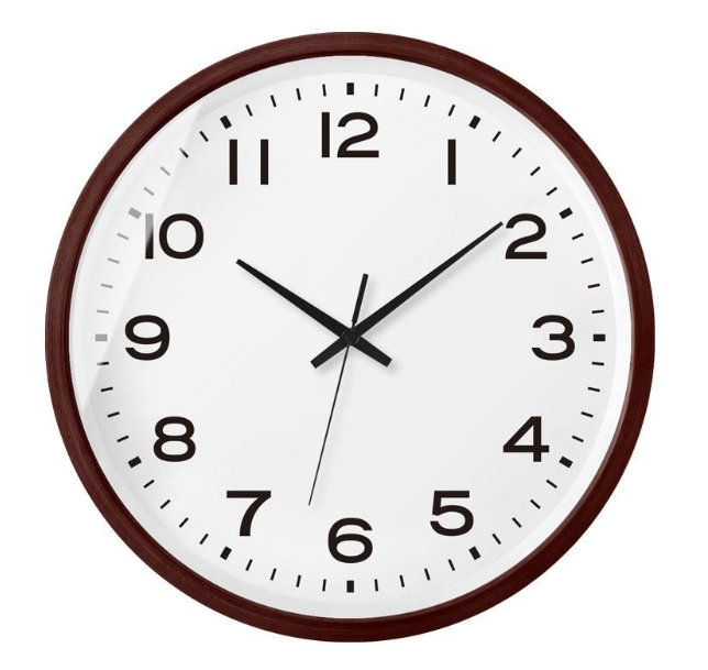 Rustic Wooden Wall Clock - Classic Home Decor
