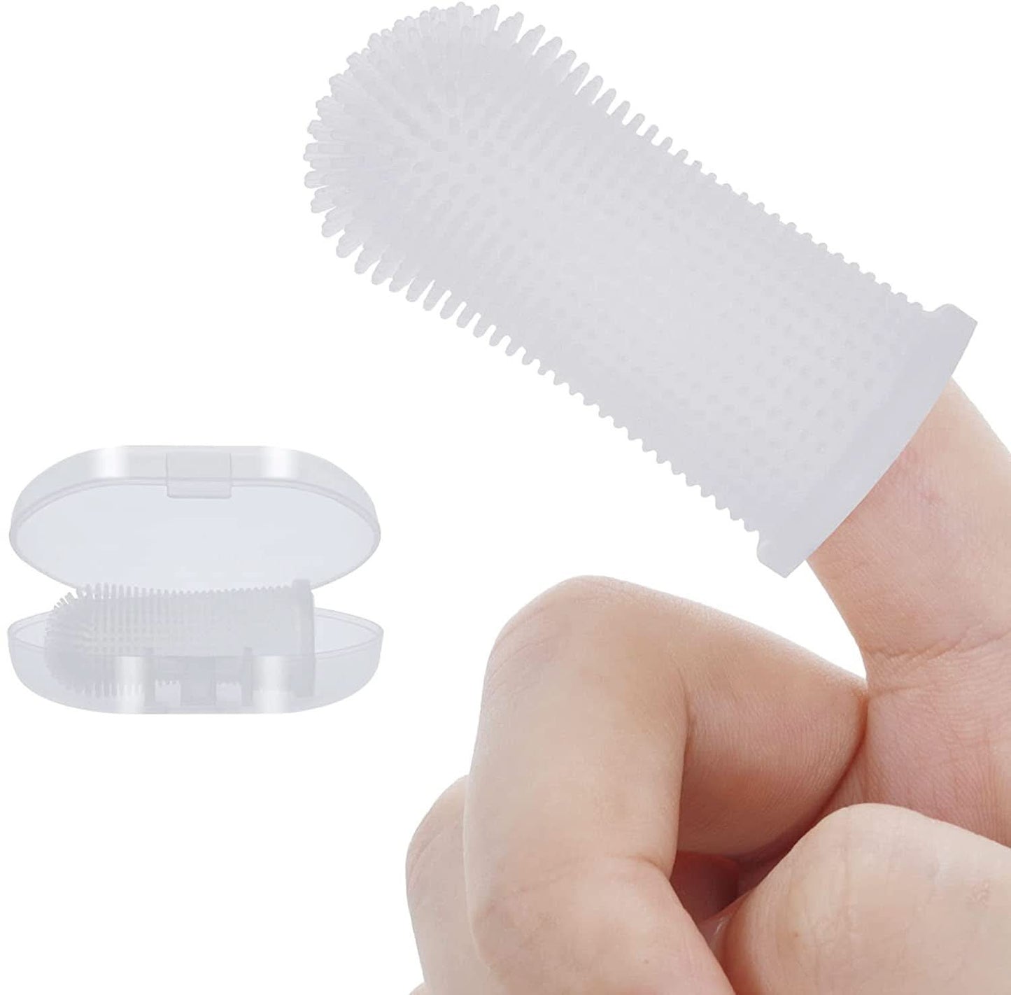 Easy Pet Dental Care Silicone Finger Brush