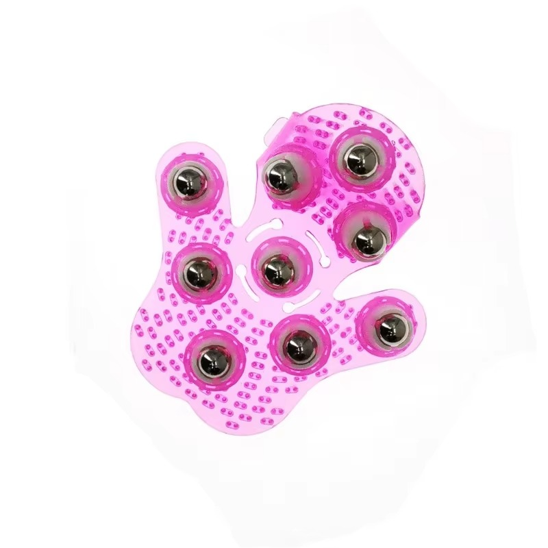 Compact Roller Massage Glove for Sore Muscles Relief