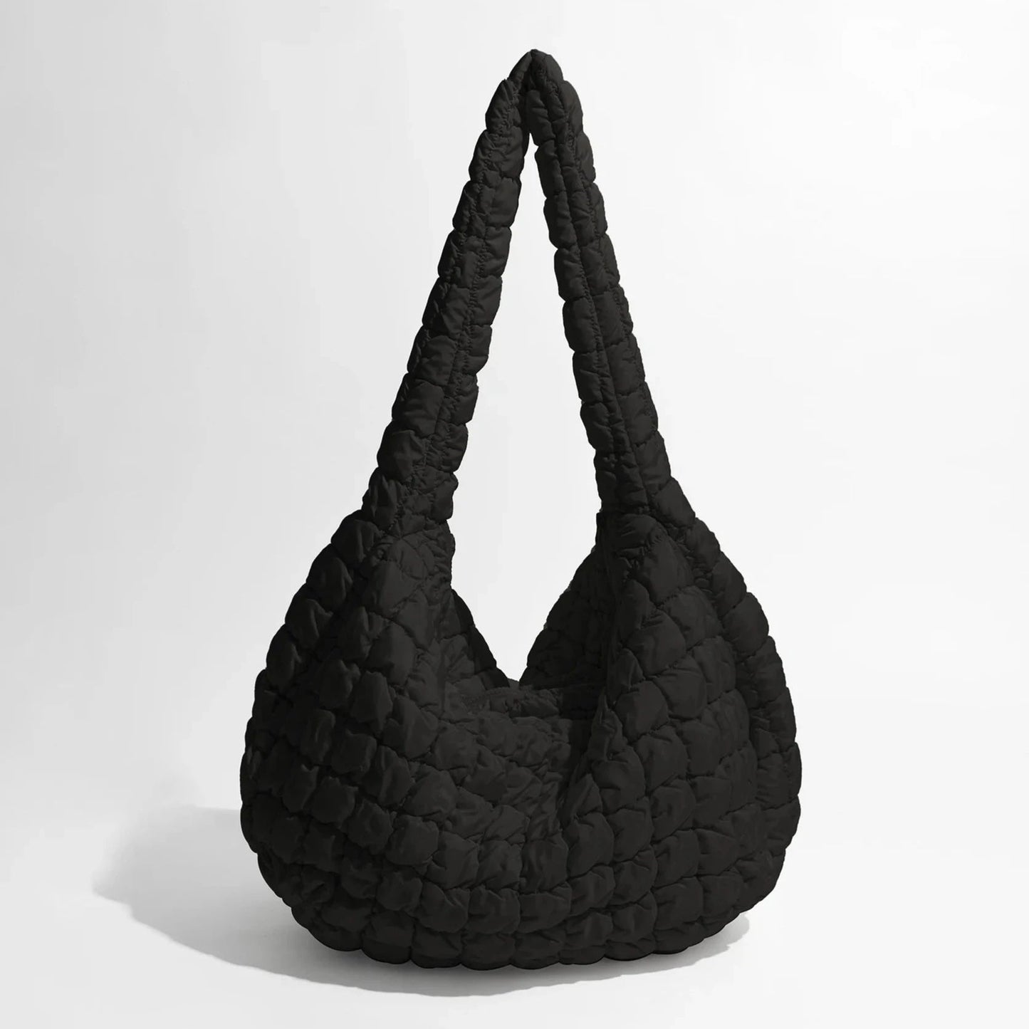 Large Crossbody Quilted Tote Bag