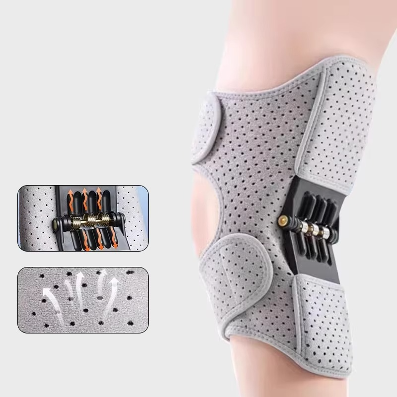Comfortable Knee Support Wrap with Spring Stability
