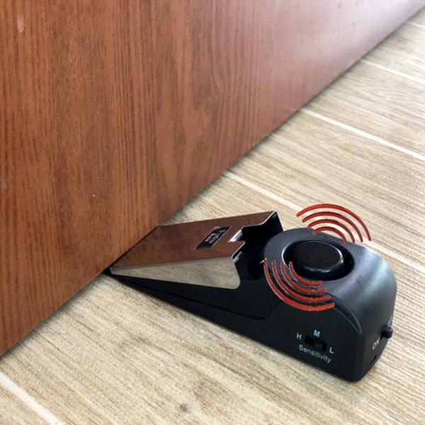 Portable Travel Door Stop Security Alert