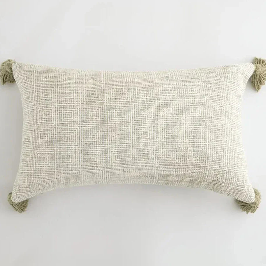 Colorful Fringe Decor Cushion Cover