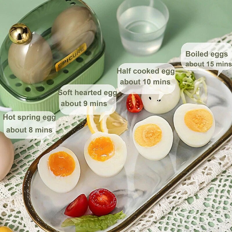 Compact Portable Egg Cooker Steamer