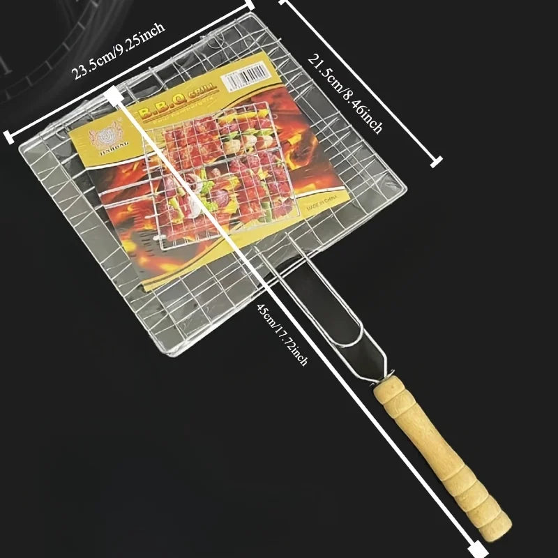 Portable Non Stick BBQ Grill Basket Set