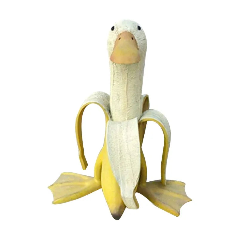 Fun Resin Duck Figurine for Home or Garden Decor