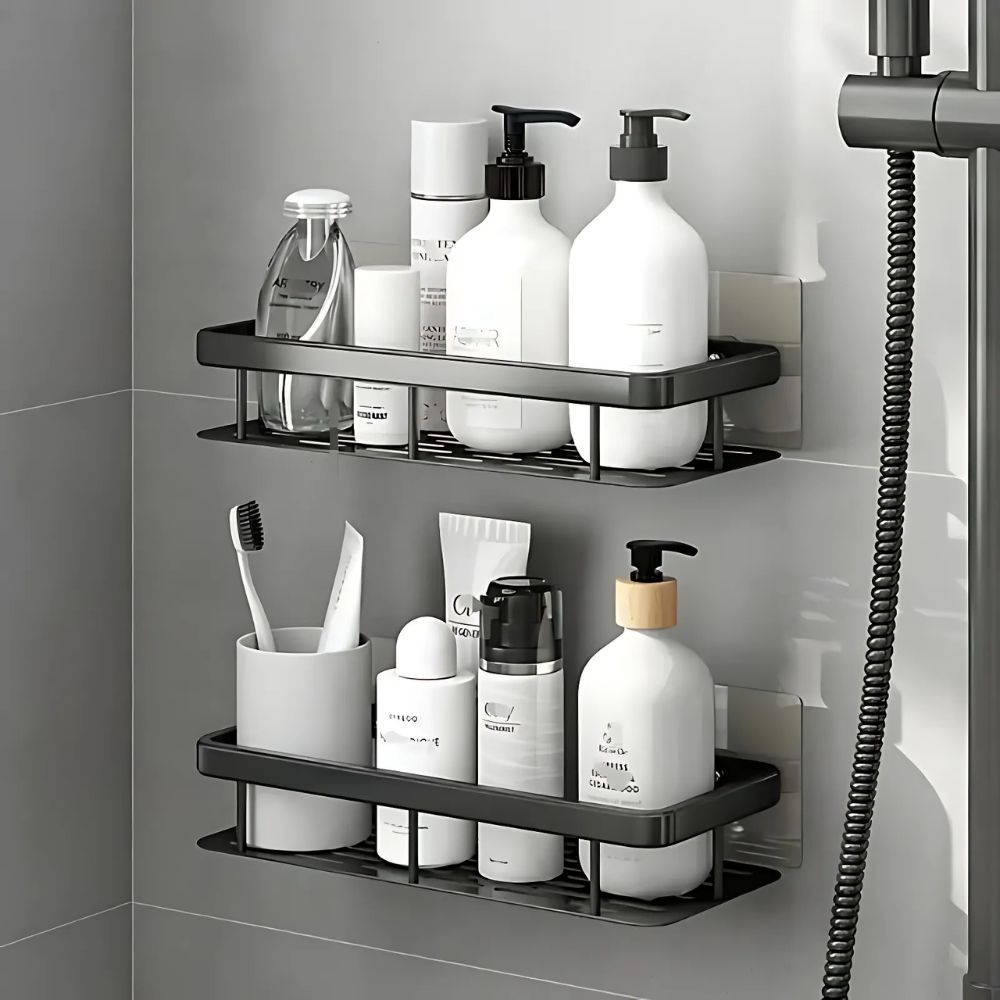 Stainless Steel Shower Storage Organizer Rack