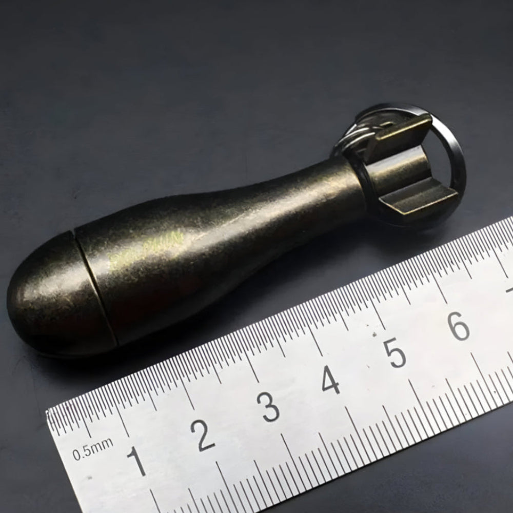 Durable Outdoor Emergency Fire Starter Keychain