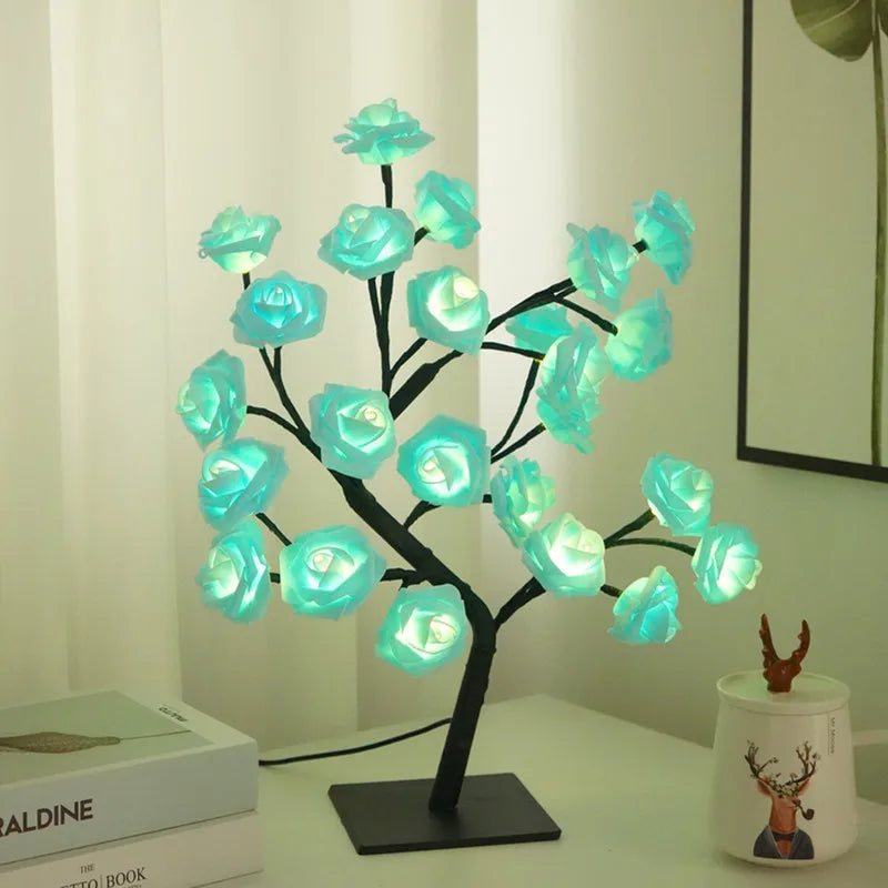 Elegant Pink Desk Lamp - Soft Glow Lighting
