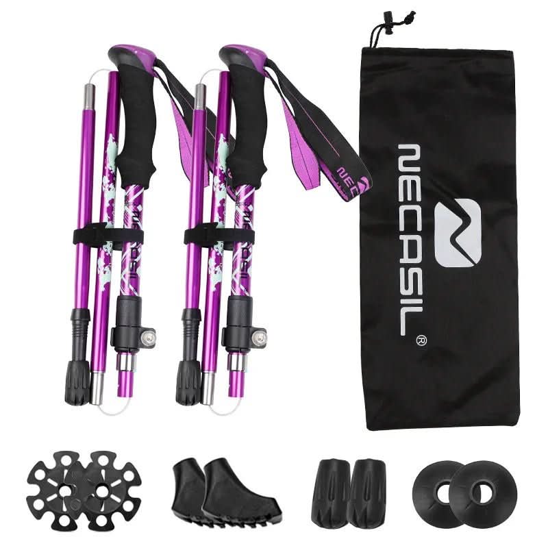 Collapsible Hiking Sticks for Outdoor Travel