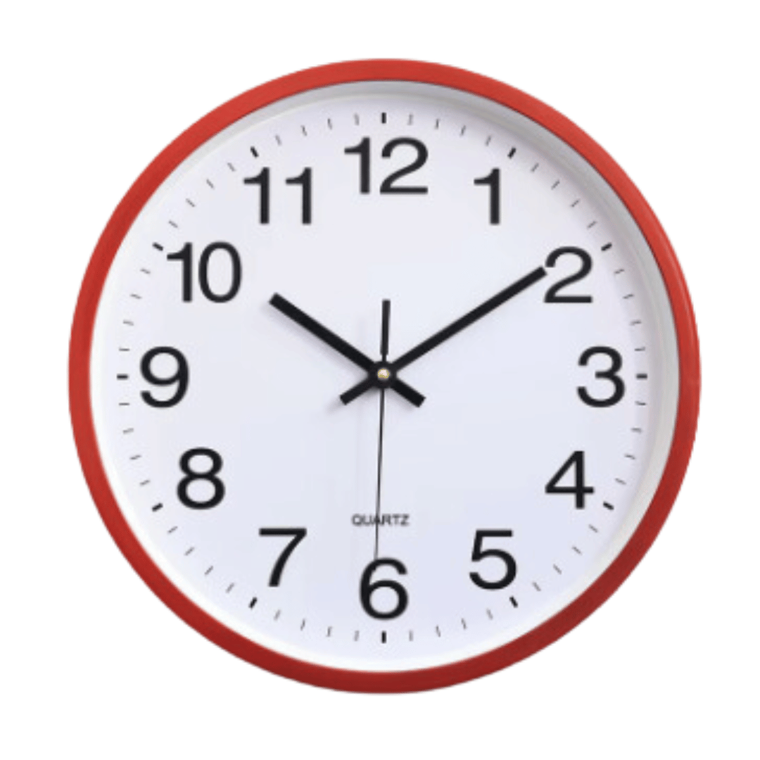 Precise Digital Clock with Sleek Black Finish