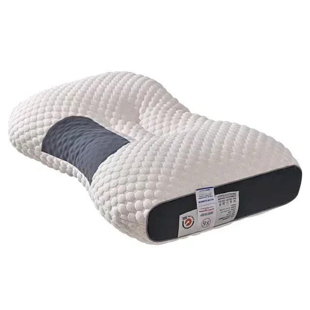 Contour Neck Support Pillow with Massage for Better Sleep