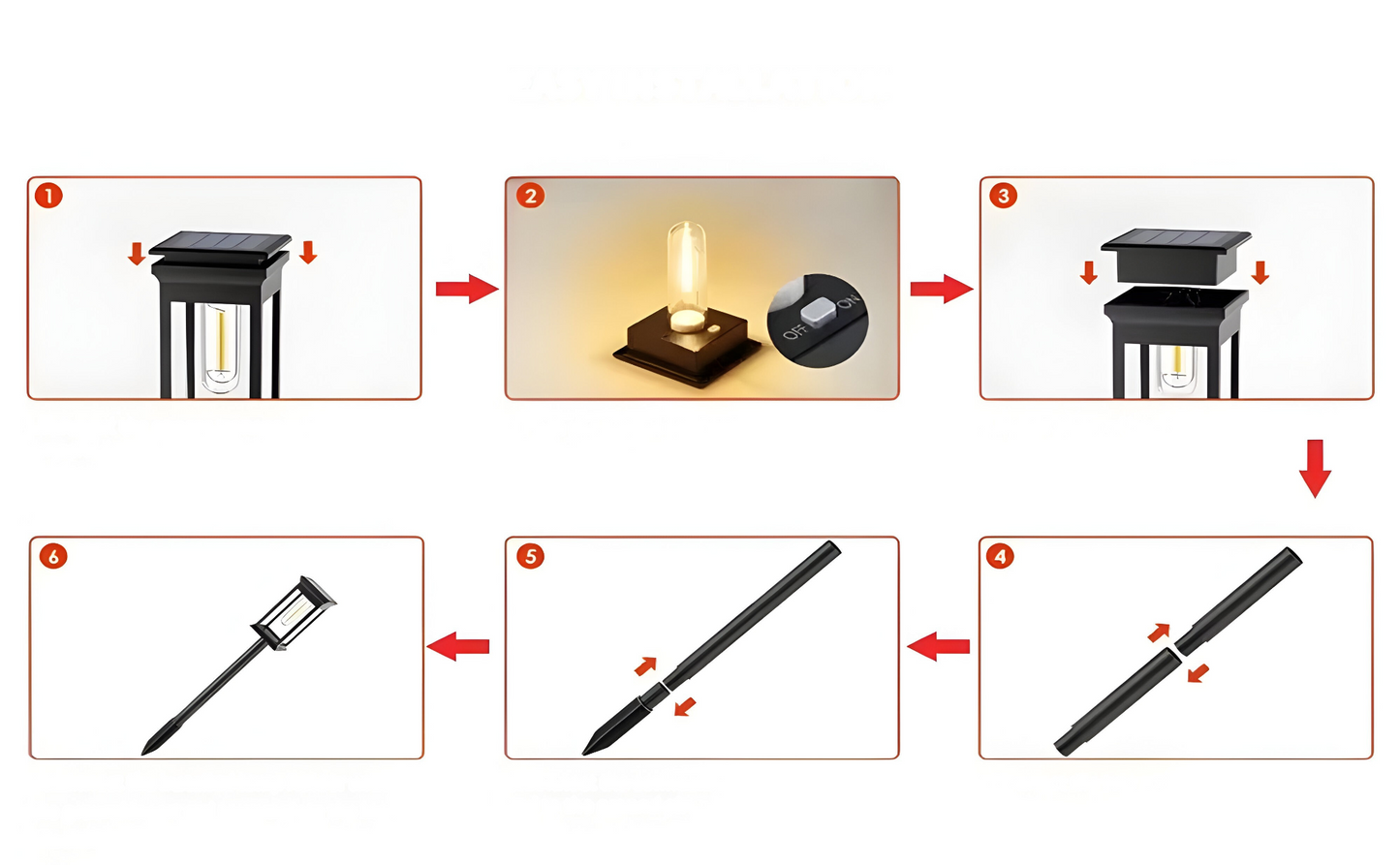 Outdoor Solar Pathway Lights Waterproof