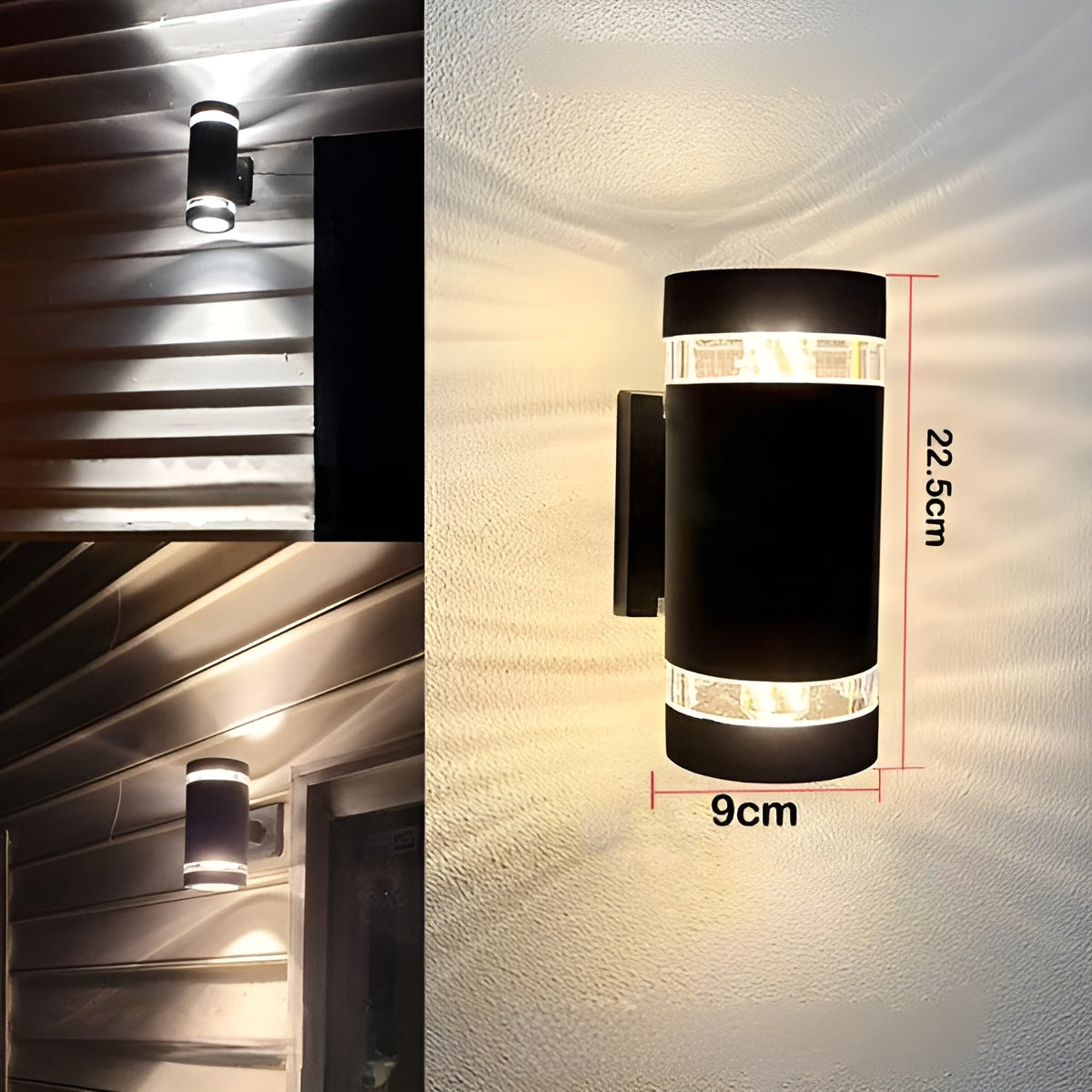 Outdoor LED Wall Lamp - Waterproof Up Down Light