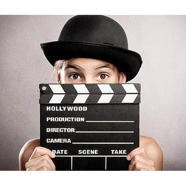 Film Mini Wooden Clapboard Sign