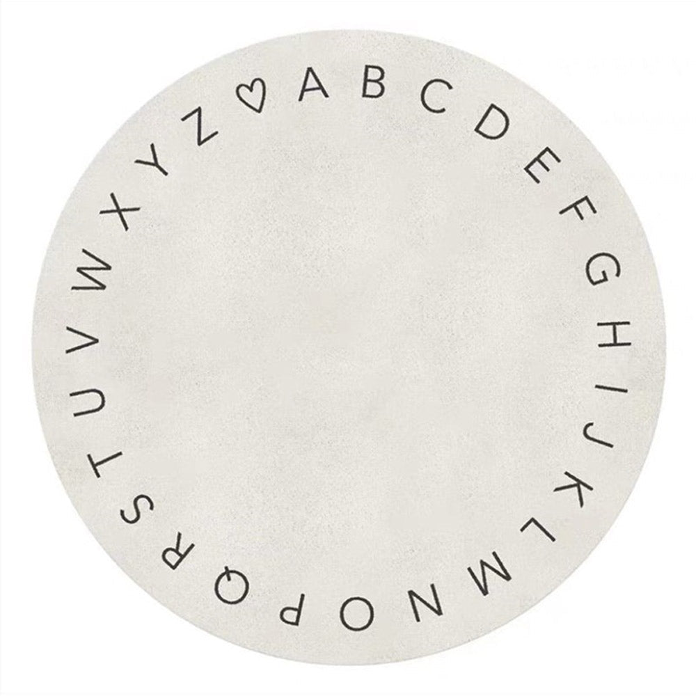 Soft Round Kids Area Rug