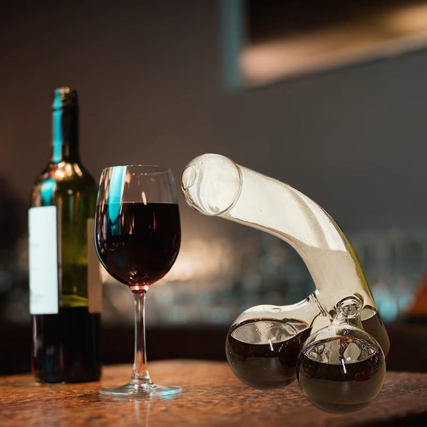Fun Shaped Wine Decanter
