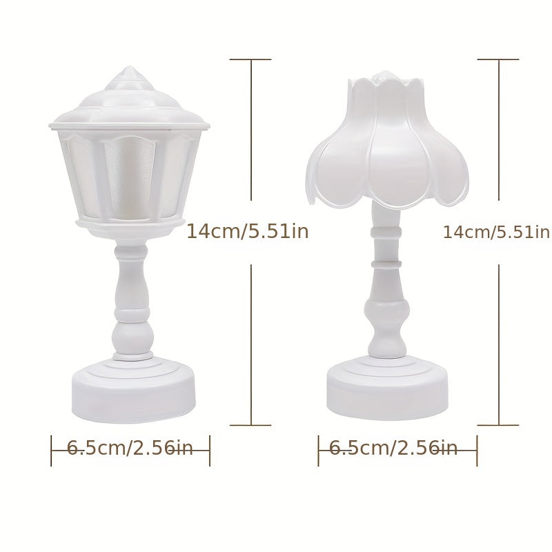 Vintage Style Small LED Desk Lamp for Home