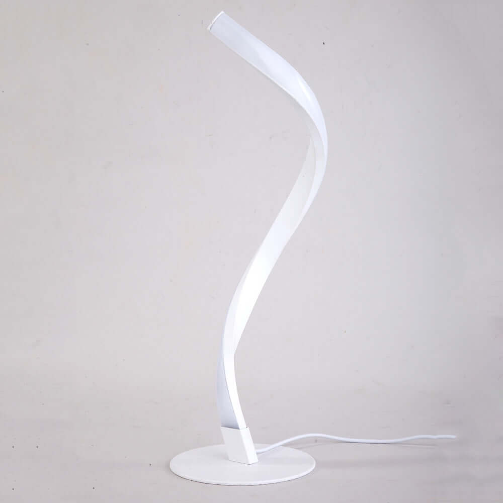 Compact Spiral Desk Lamp Small Bedside Night Light