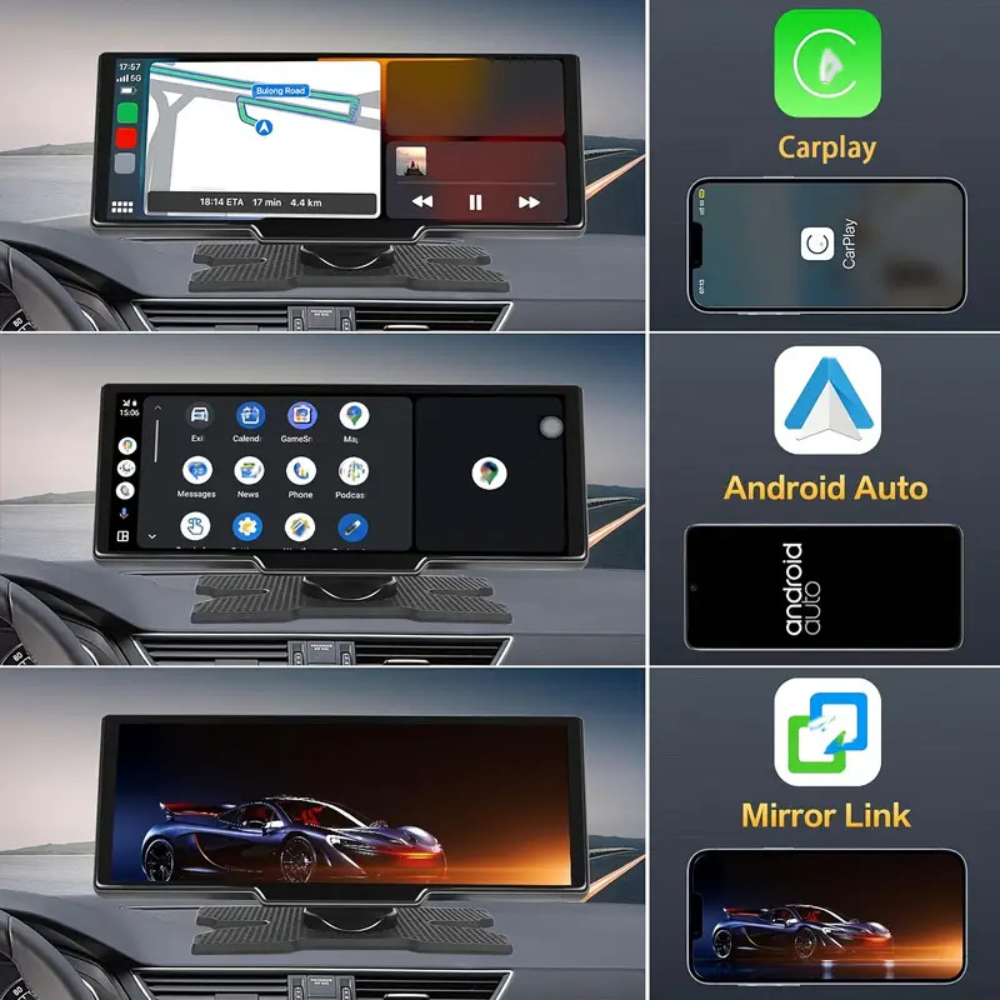 Large 10.26 Car Play Touch Screen with 4K Camera