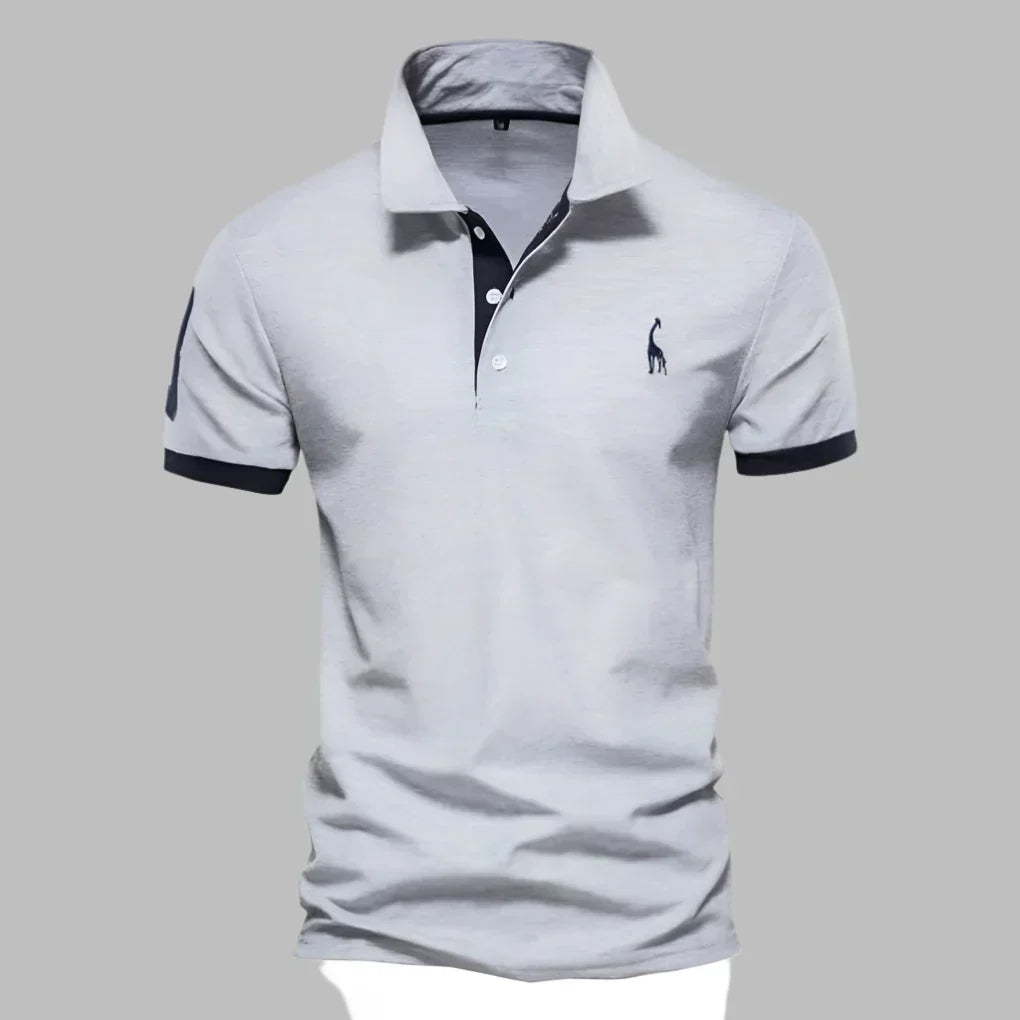 Charly | Men's Contrast Trim Polo Shirt