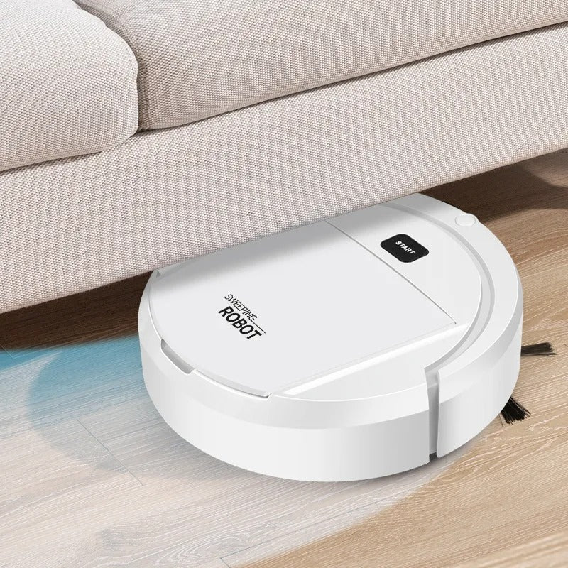 Quiet Robot Vacuum with Advanced HEPA Filter System