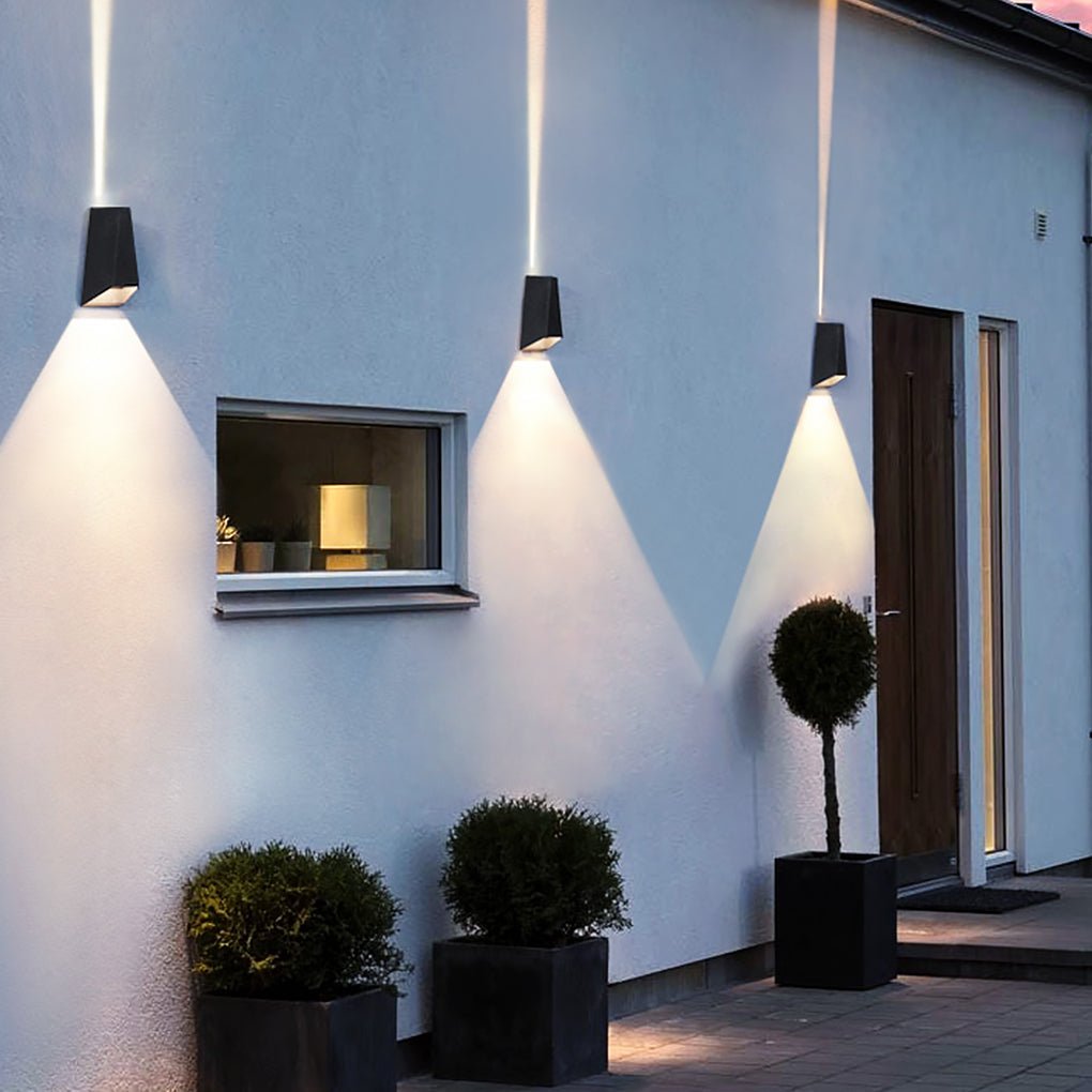 Outdoor LED Contemporary Black Porch Lights