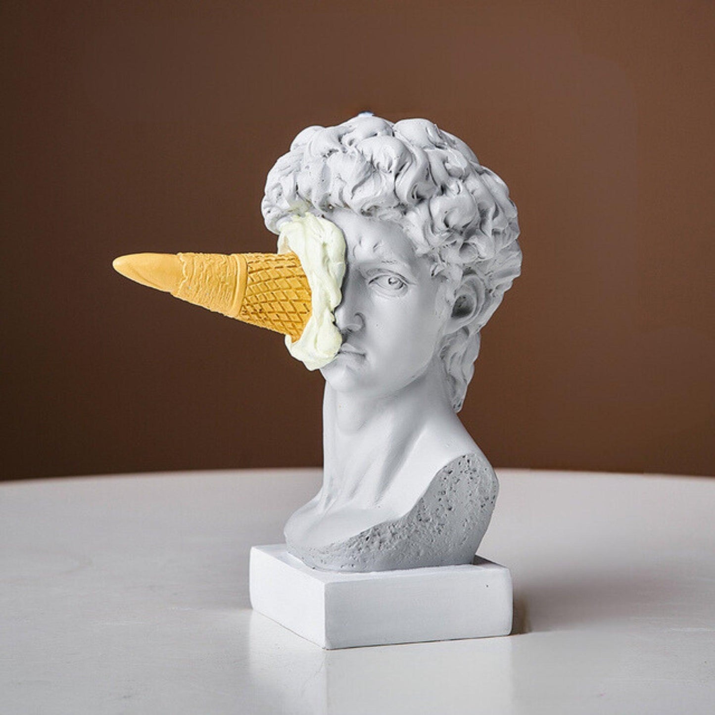 Colorful Ice Cream Figurine Sculpture