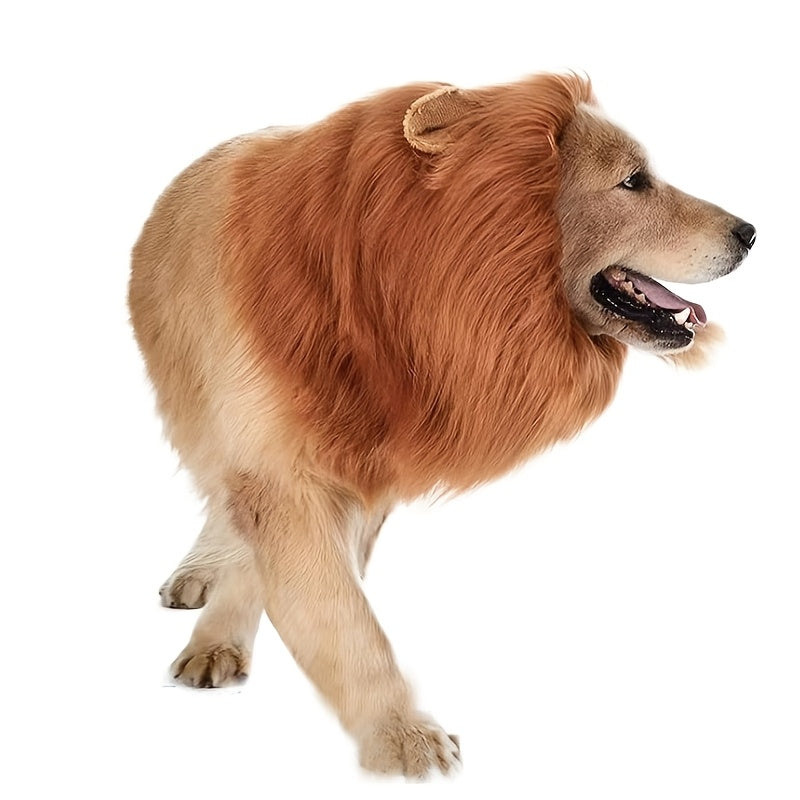Fun Lion Mane Dog Costume Lightweight Pet Disguise