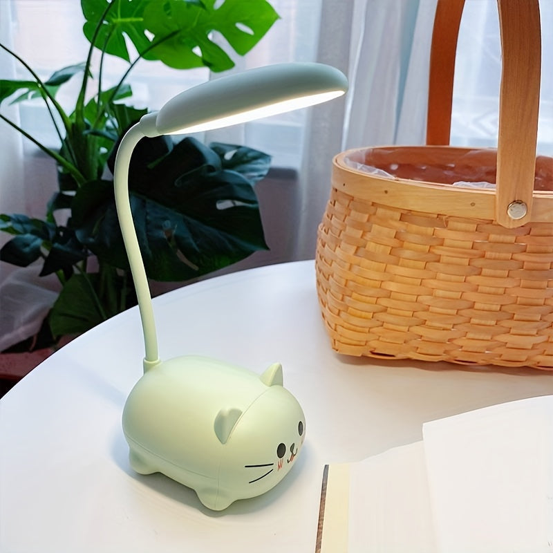Portable LED Desk Lamp with USB Rechargeable Base