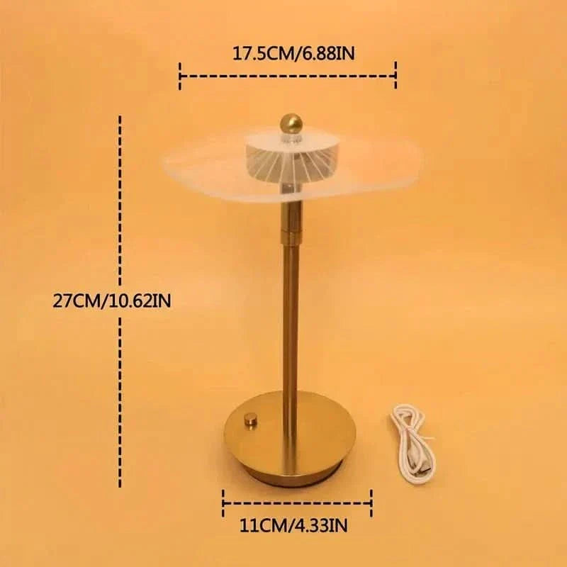 Sleek Adjustable Desk LED Lamp