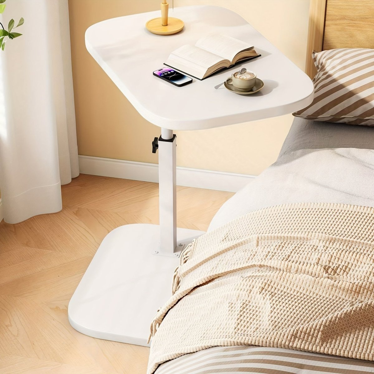 Space Saving Sofa Bedside Table