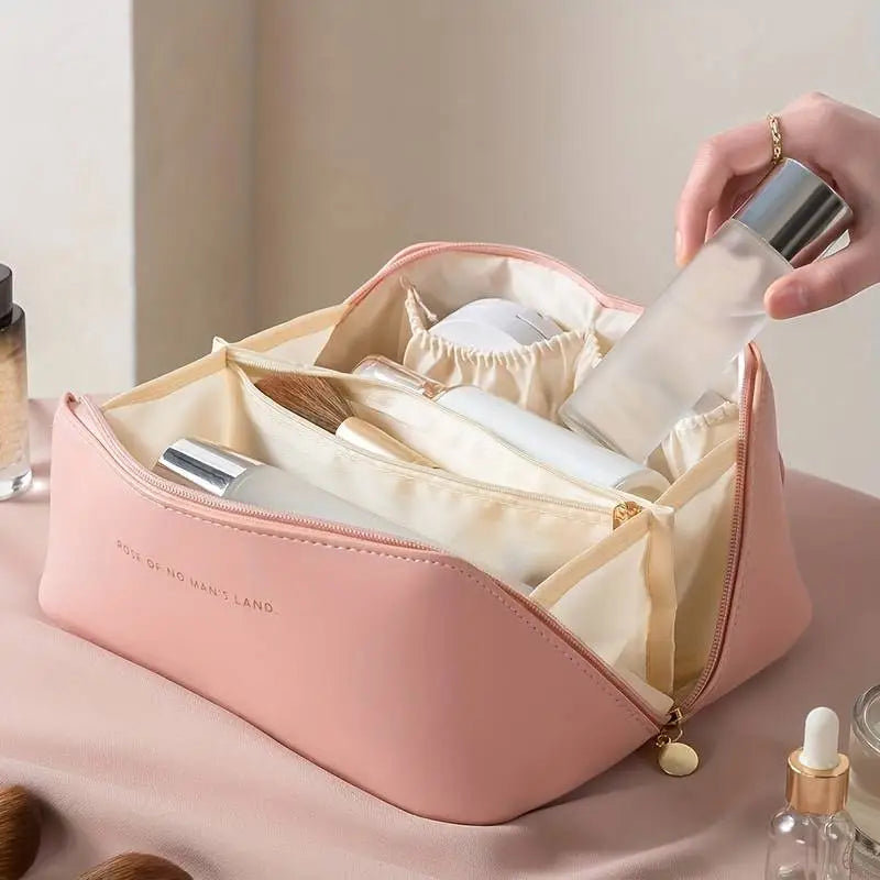 Luxury Makeup Bag with Extra Storage