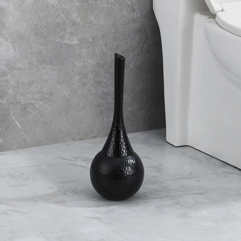 Luxury Toilet Brush with Chrome Finish for Modern Baths