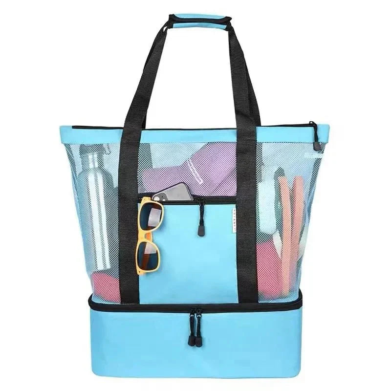 Large Insulated Picnic Beach Tote Bag