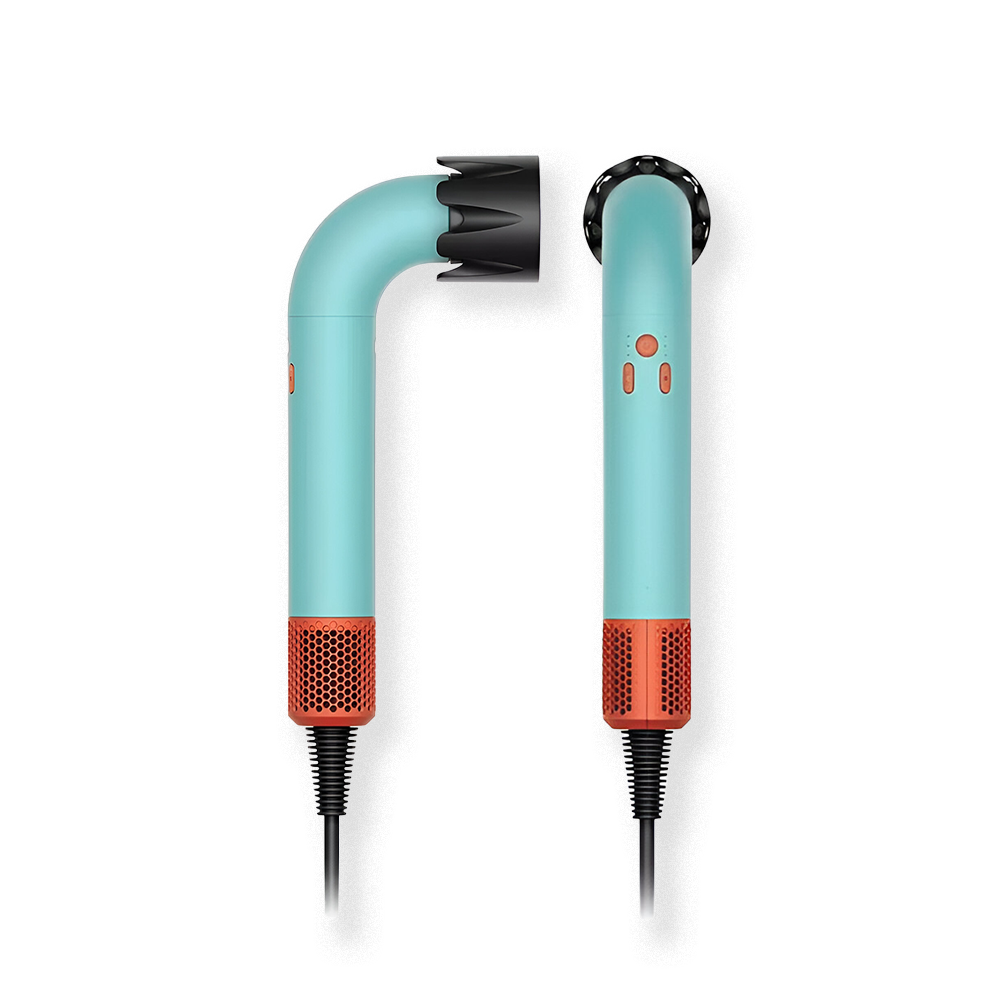 Compact Pro Hair Dryer with Precise Attachments