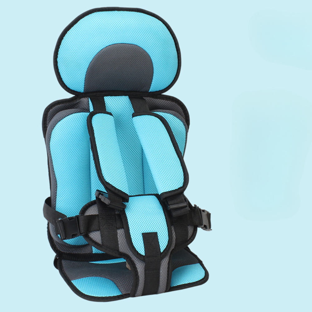 Compact Folding Car Booster Seat for Toddlers