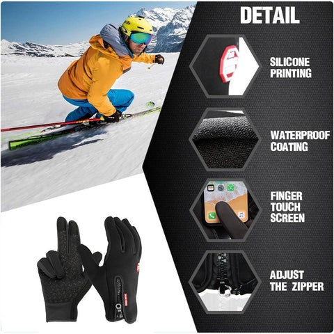Warm Insulated Gloves for Cold Weather