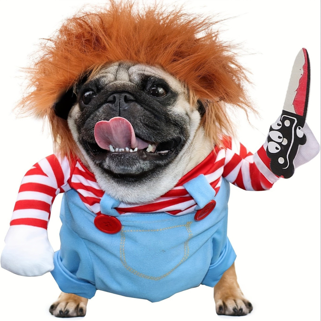Funny Puppy Halloween Costume Cute Pet Outfit