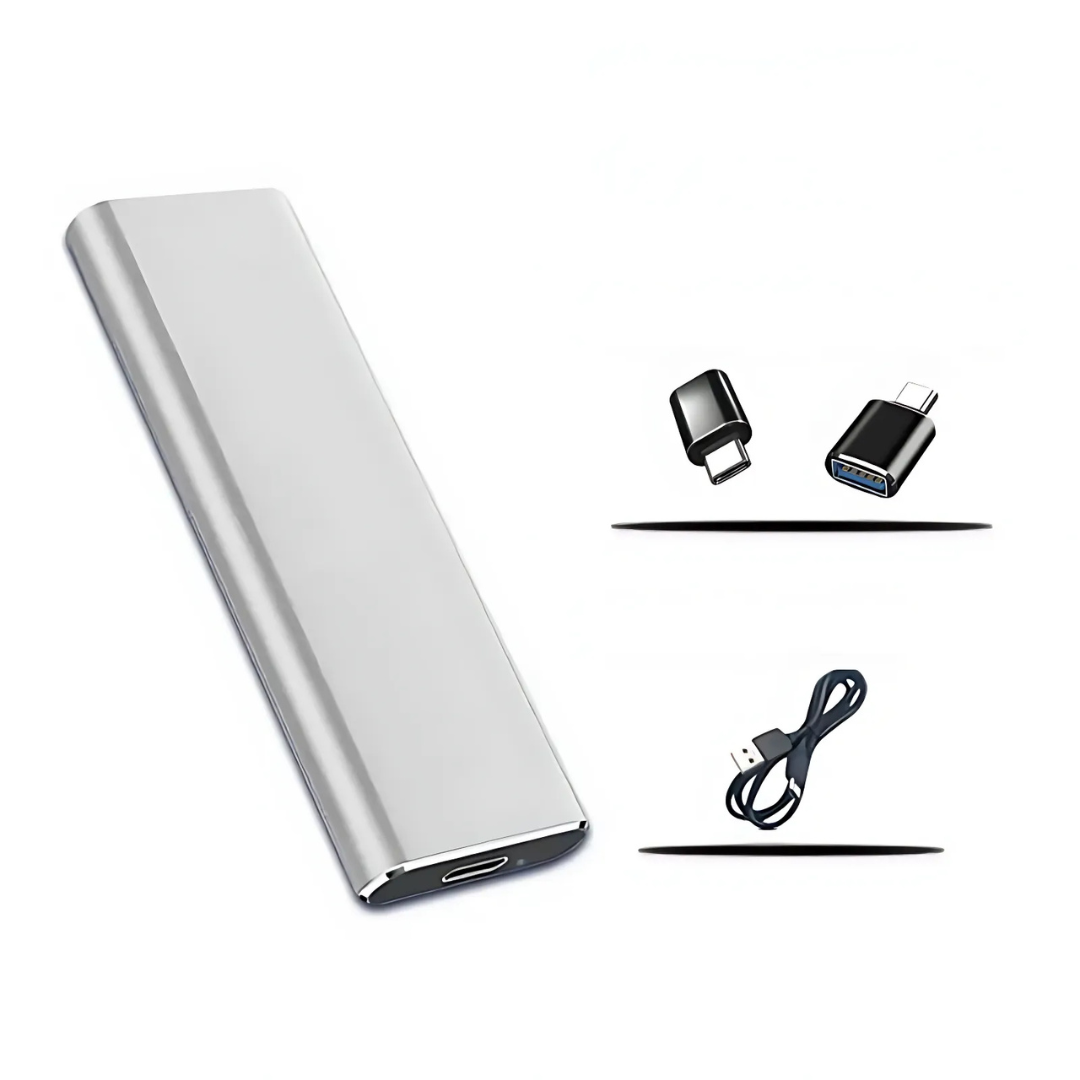 Compact USB Metal External Solid State Hard Drive