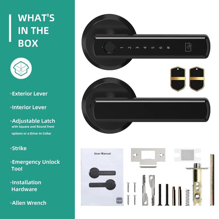 Electronic Digital Door Lock with Touchscreen