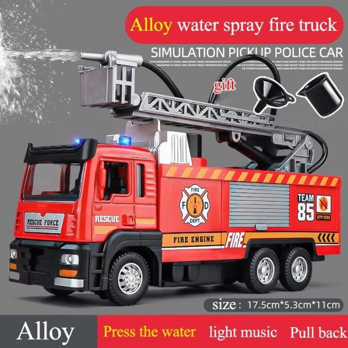 Big Kids Fire Engine Rescue Toy Truck