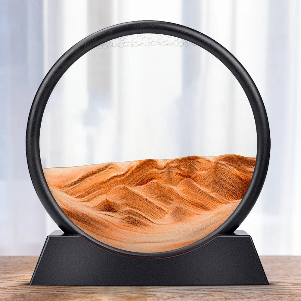 Colorful Kinetic Sand Art Decoration