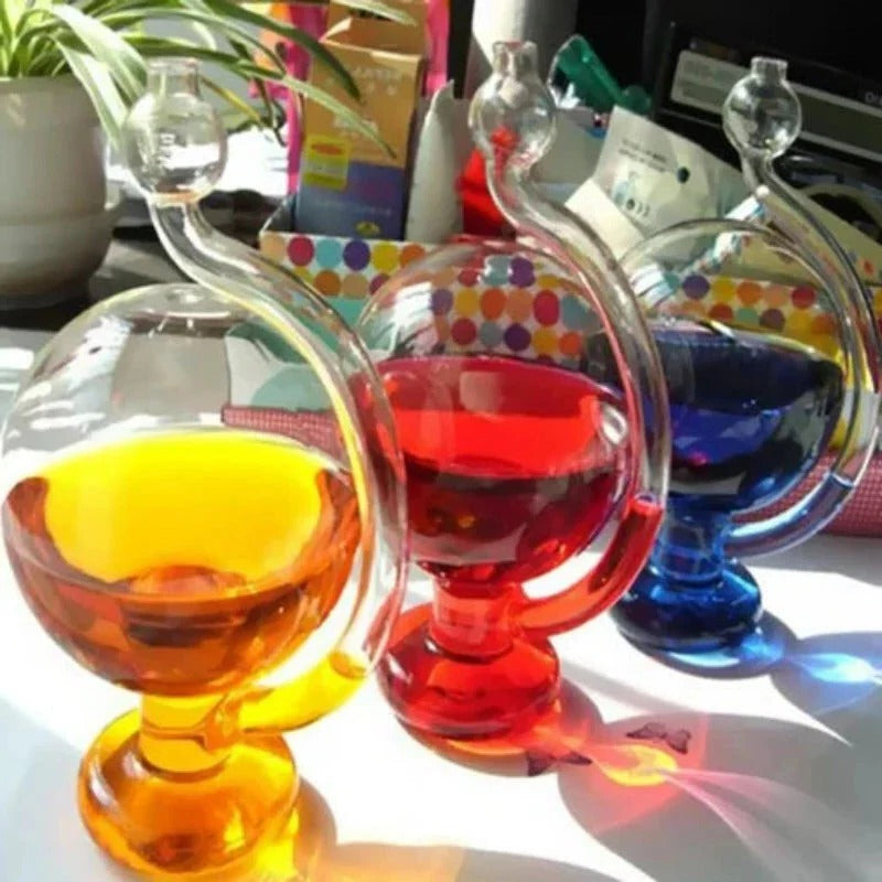 Clear Glass Storm Predictor Barometer Bottle