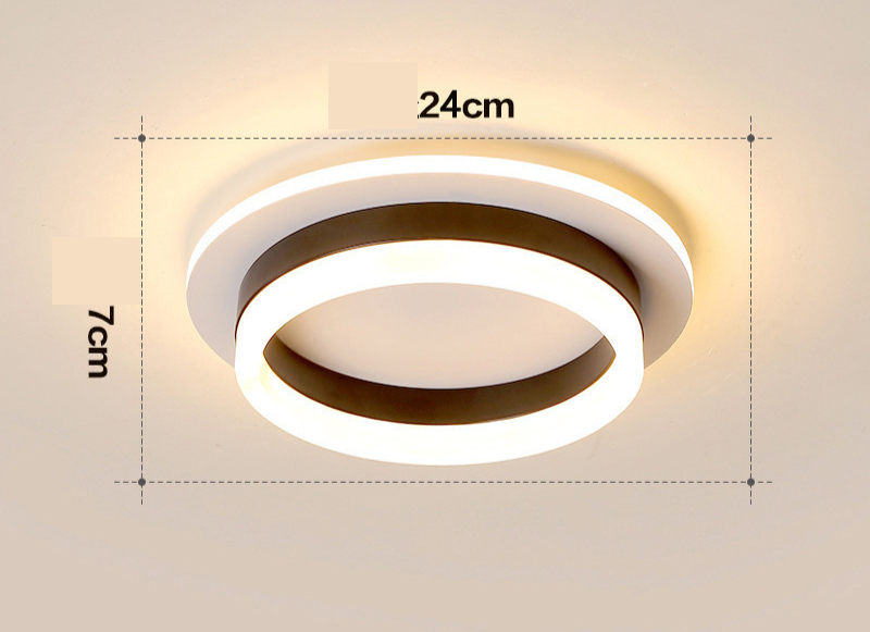 Luxury Golden Overhead LED Light Fixture
