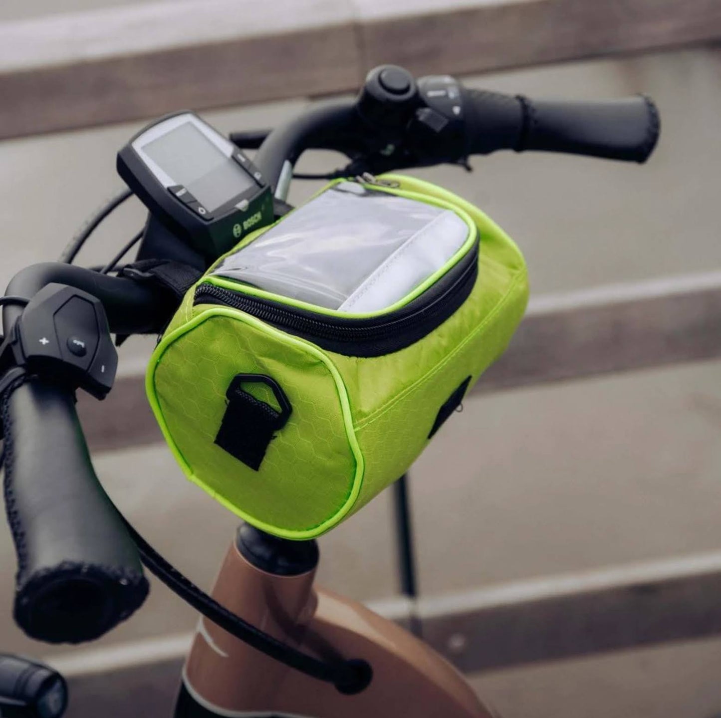 Waterproof Bike Phone Bag with Adjustable Mount