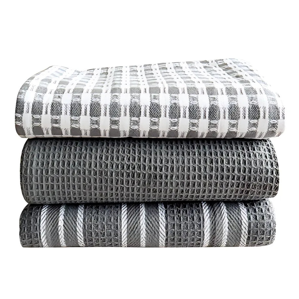 Absorbent Cotton Kitchen Towel Set