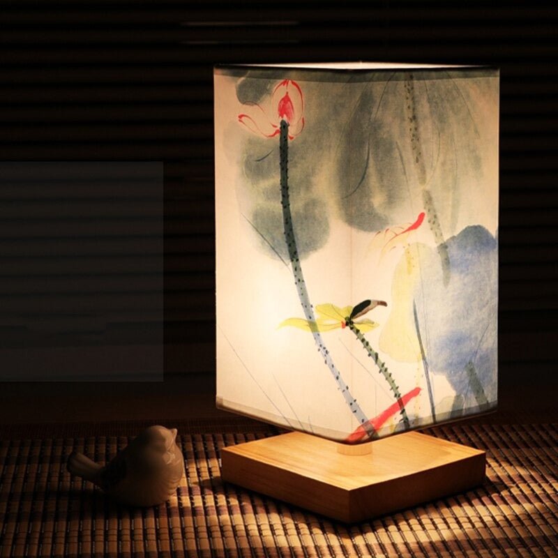 Minimalist Table Lamp for Soft Bedroom Lighting