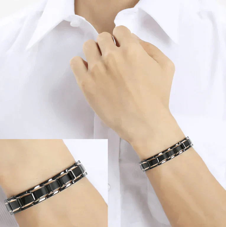 Simple Adjustable Magnetic Wristband for Men Women