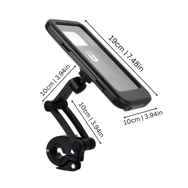 Waterproof Bike Phone Mount - 360° Adjustable Holder